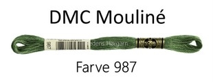 DMC Mouline Amagergarn farve 987